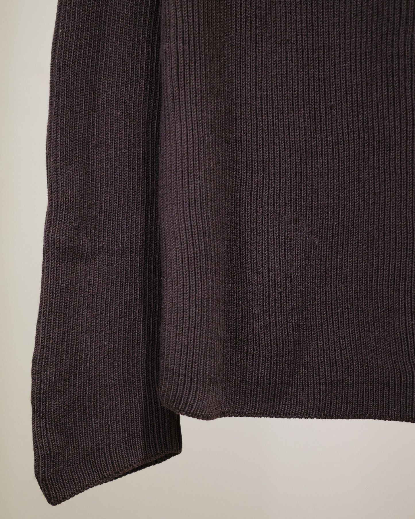 Gucci Ribbed Knit High Neck Sweater