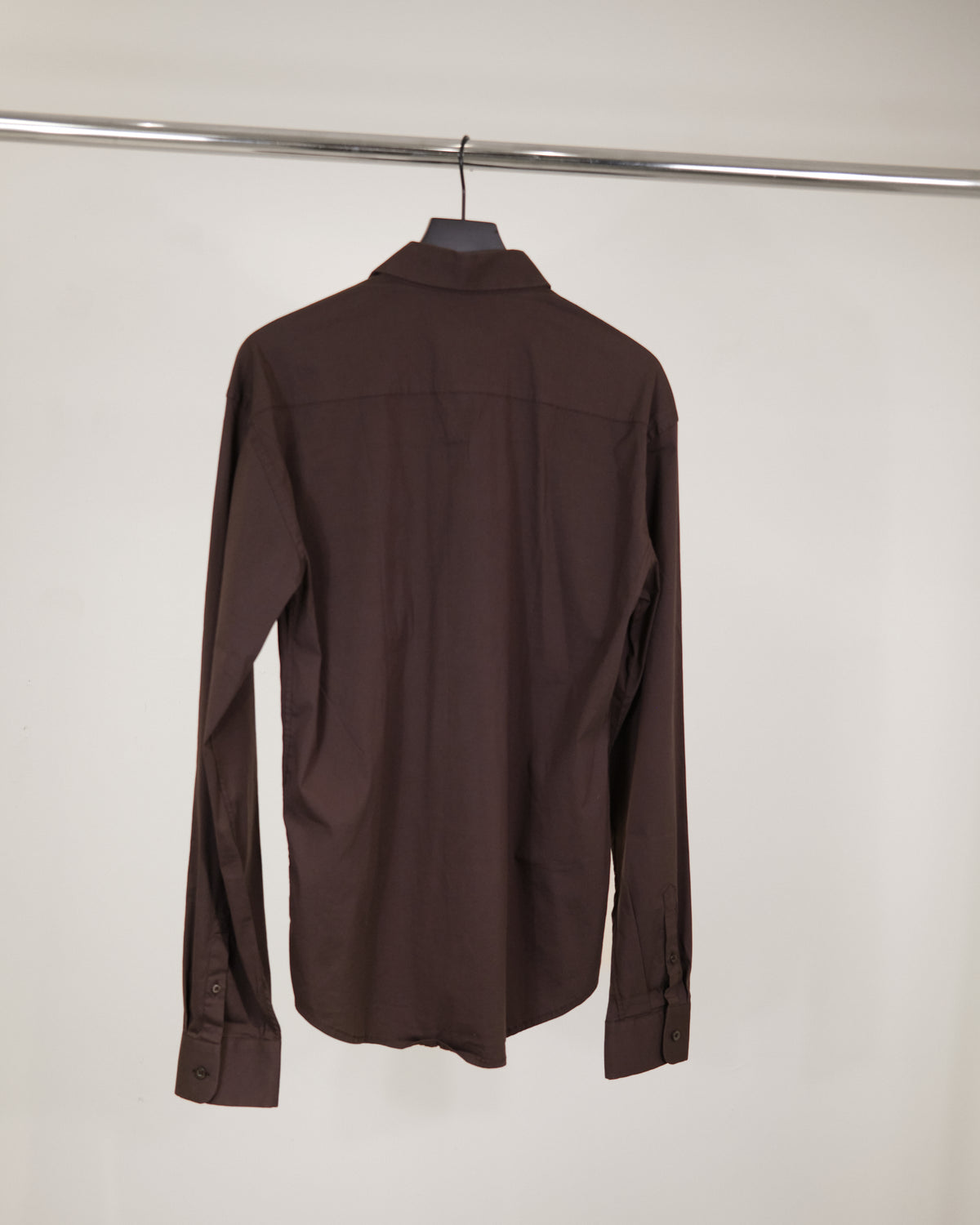 Prada Brown Button Up Shirt