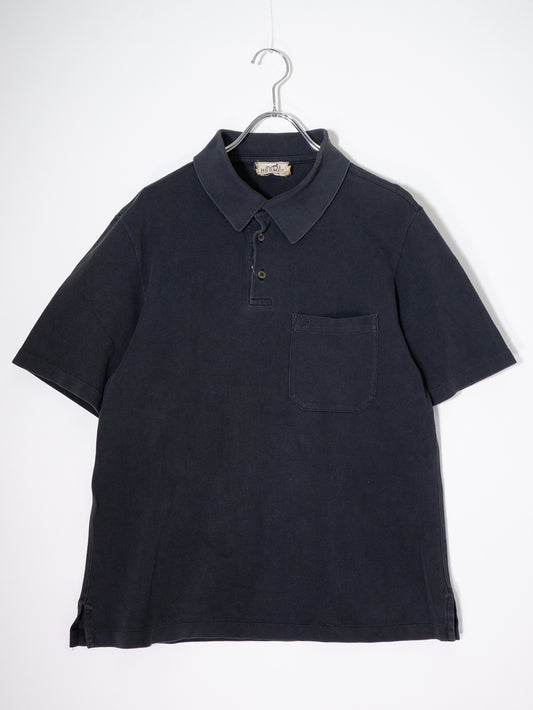 Hermes Short Sleeve H Pocket Pique Polo Shirt