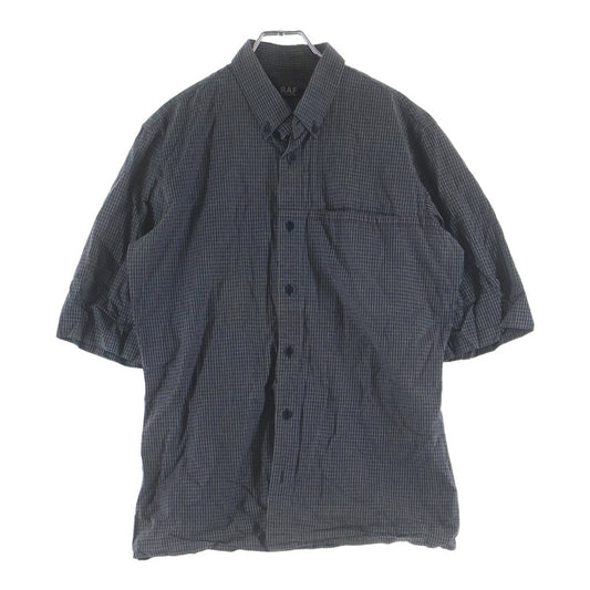 Raf by Raf Simons Short Sleeve Check Shirt