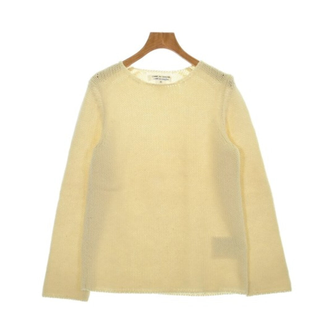 COMME des GARCONS COMME des GARCONS Garment Wool Knit Sweater Cream