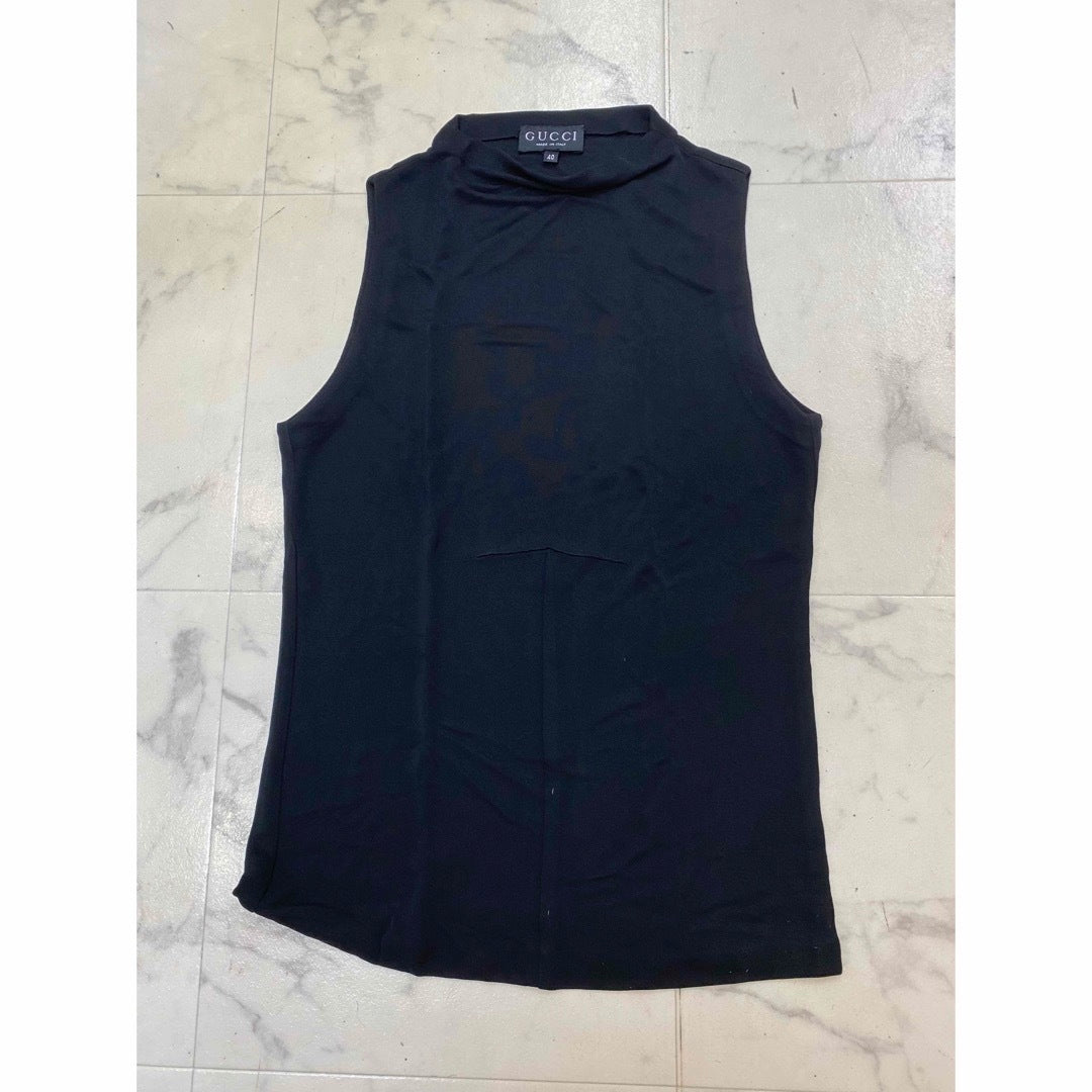 Gucci Mock Neck Tank Top