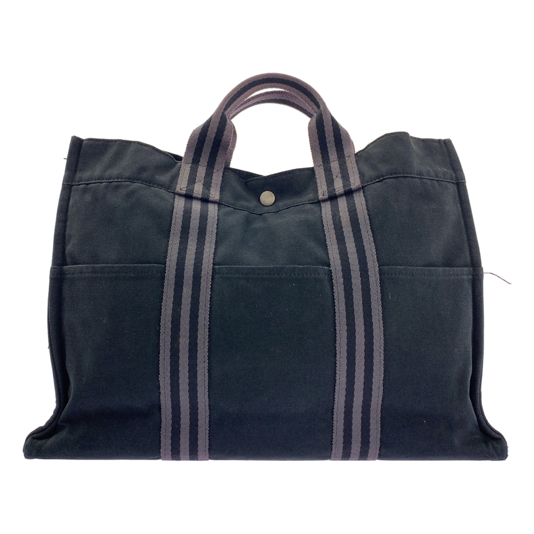 Hermes Fourre Tout MM Canvas Tote Bag