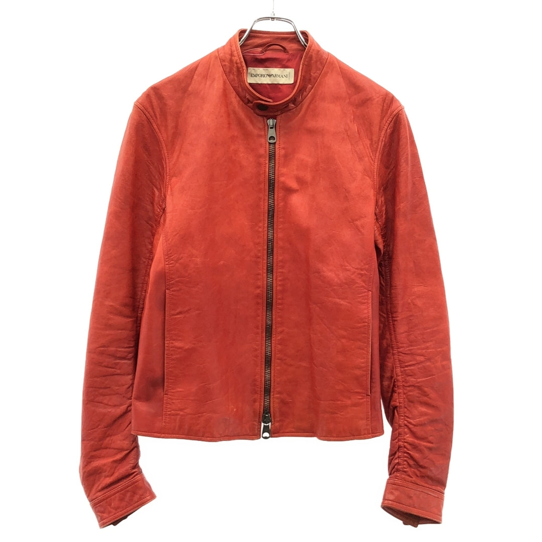 Emporio Armani Leather Biker Jacket