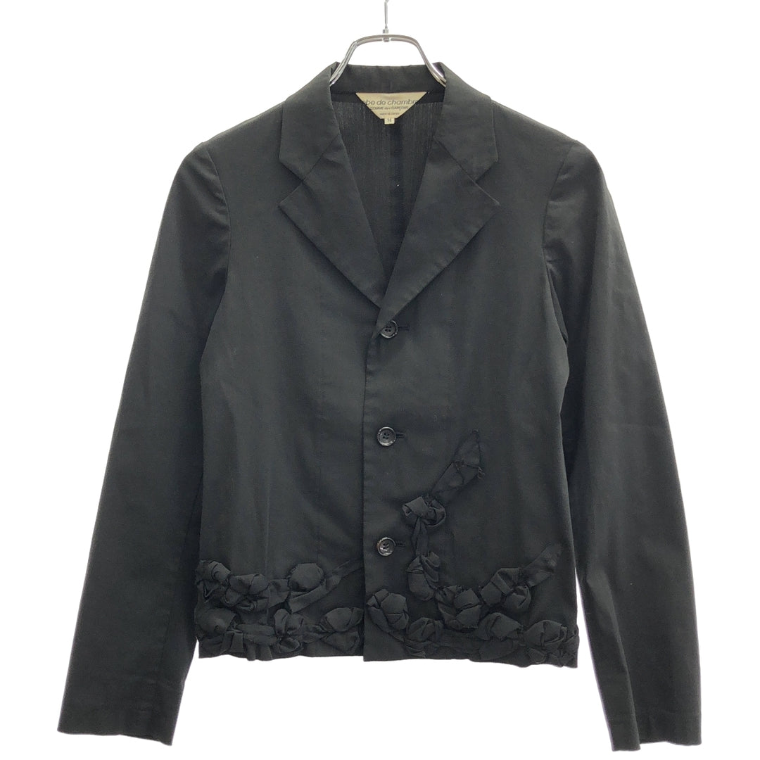 Comme des Garcons robe de chambre Floral Motif Jacket