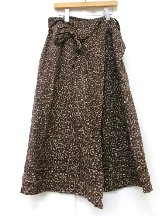 Tricot Comme des Garcons Patterned Wrap Skirt