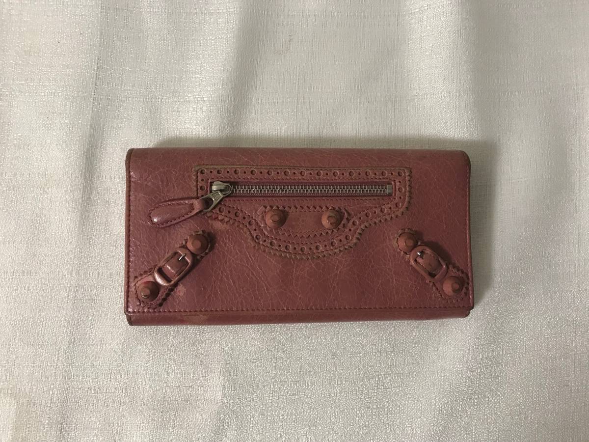 Balenciaga Studded Long Wallet
