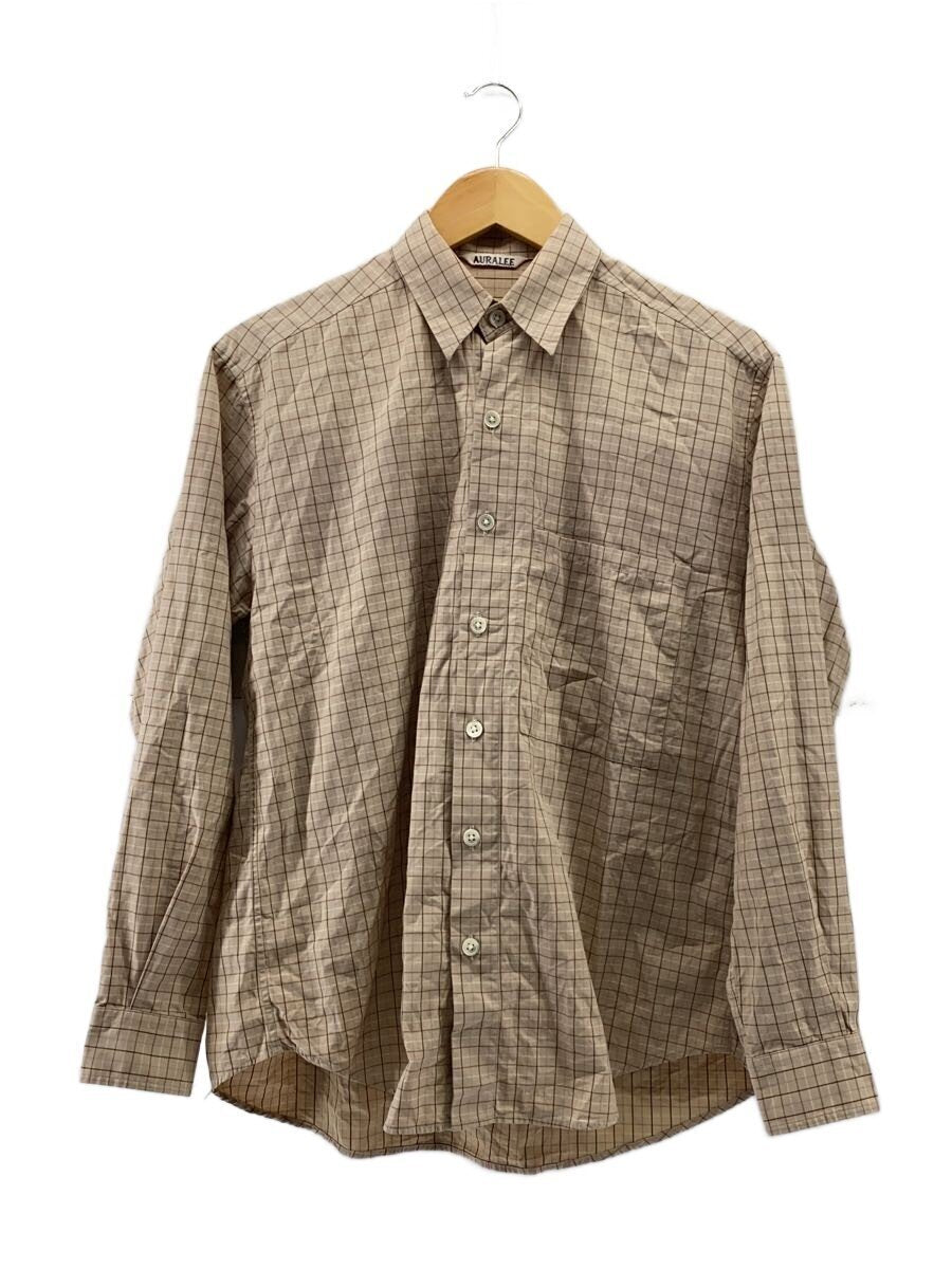 Auralee Washed Finx Twill Big Shirt