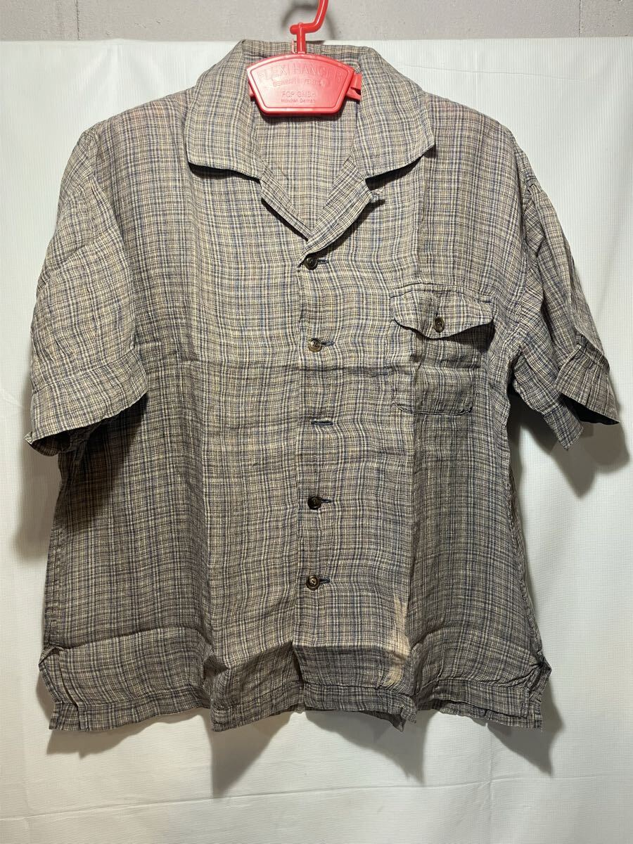 Issey Miyake Men Short-Sleeve Check Shirt 