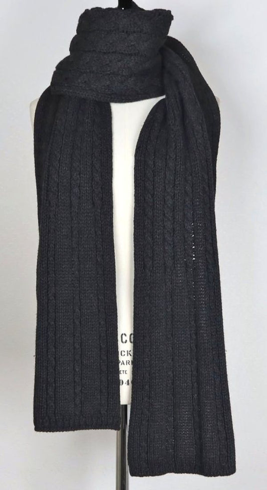 Yves Saint Laurent Wool Cashmere Long Stole Muffler