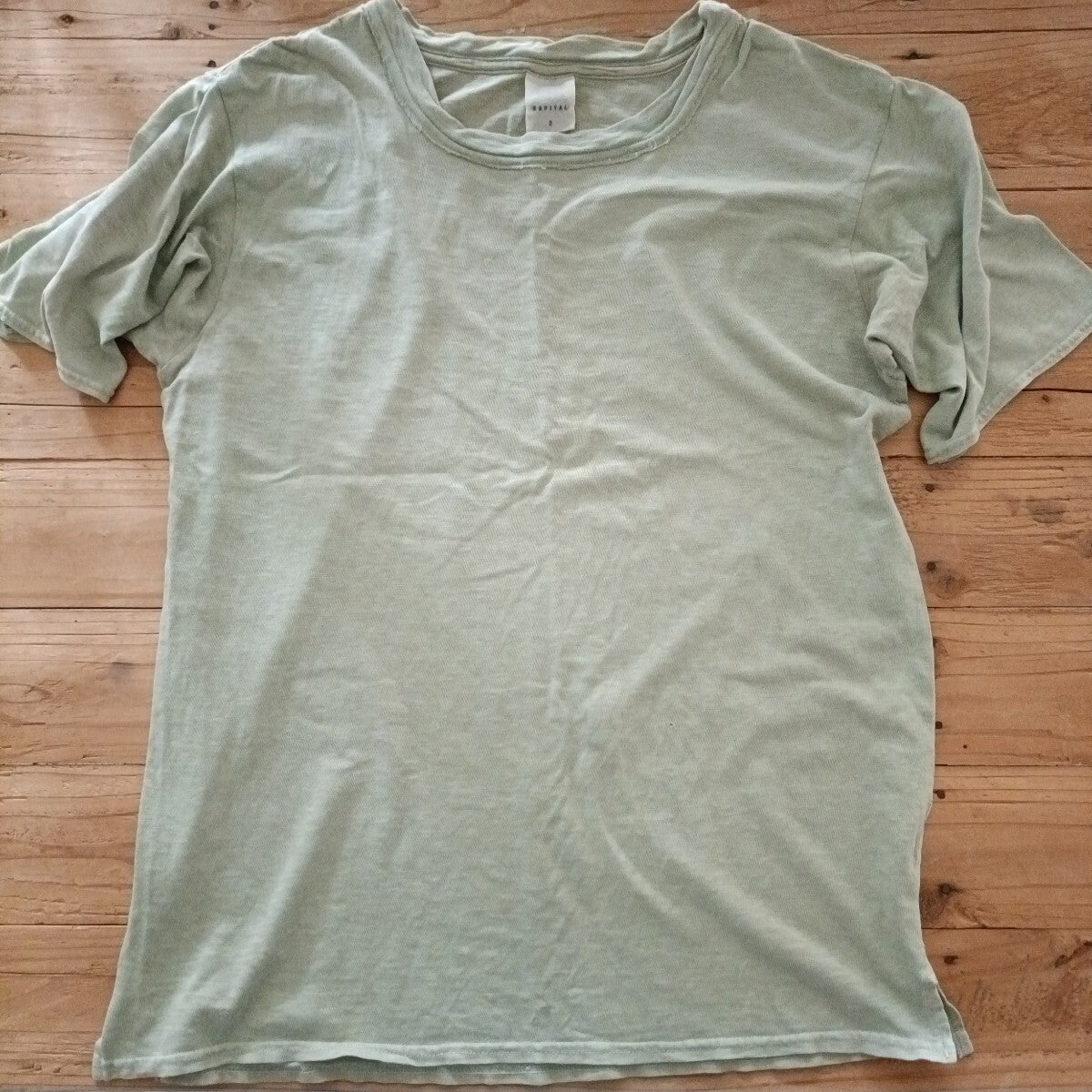 KAPITAL Washed Out Short Sleeve T-Shirt