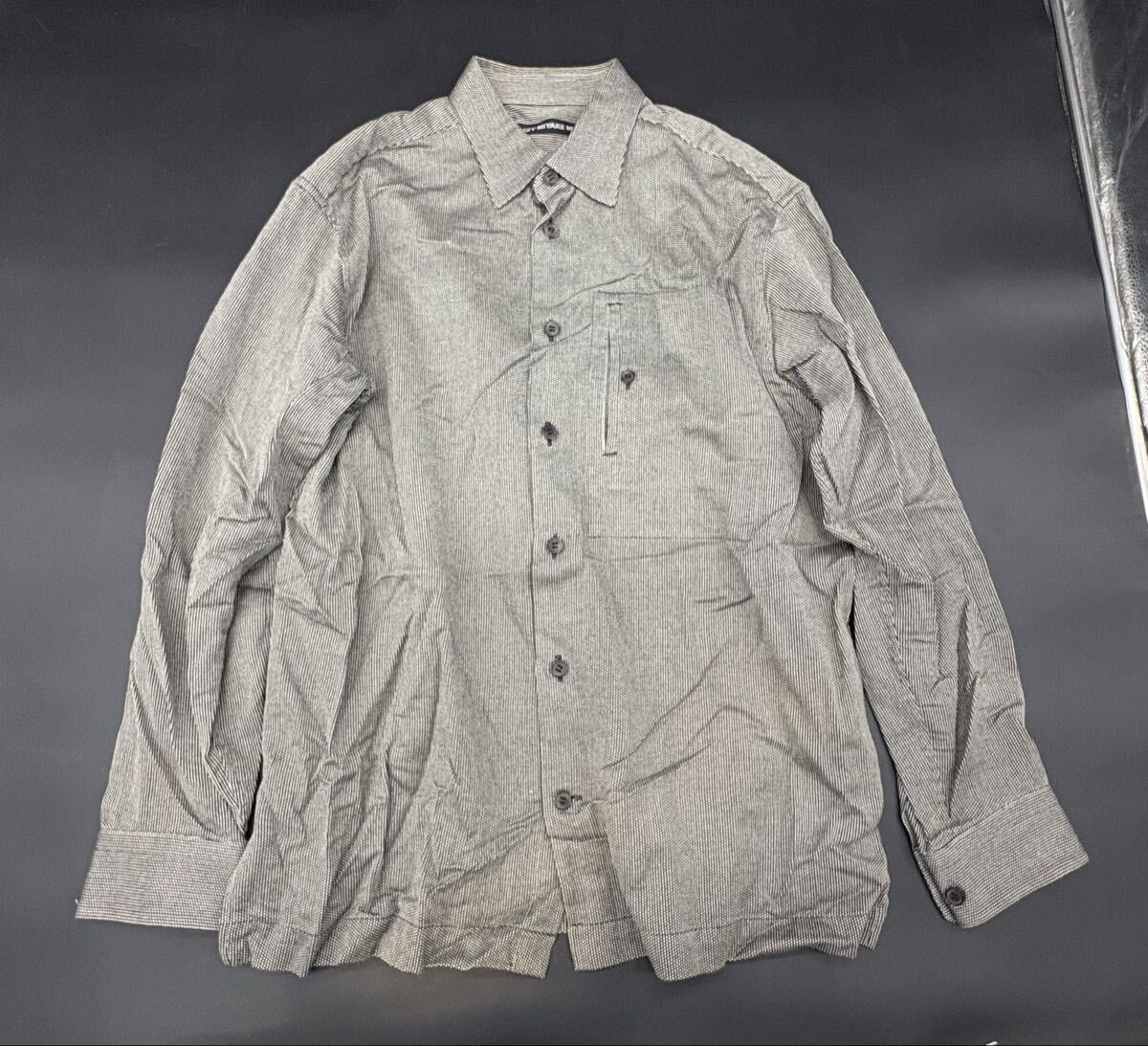 Issey Miyake Men Dot Long Sleeve Shirt