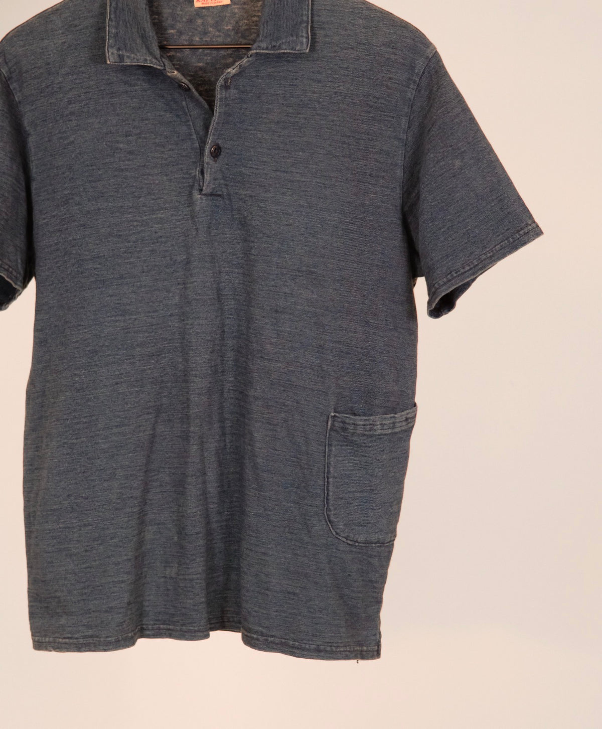 Kapital Indigo Polo Shirt