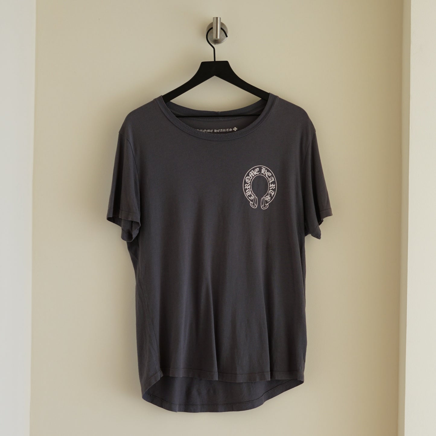 Chrome Hearts Grey Logo T-Shirt