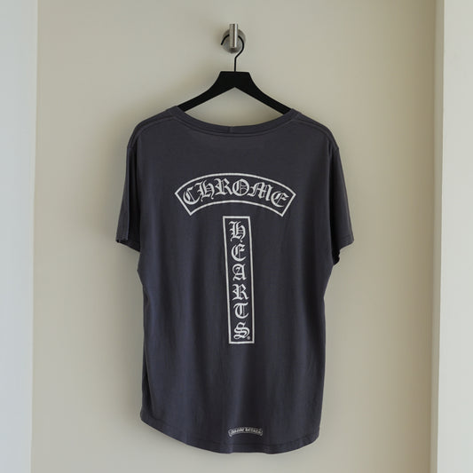 Chrome Hearts Grey Logo T-Shirt