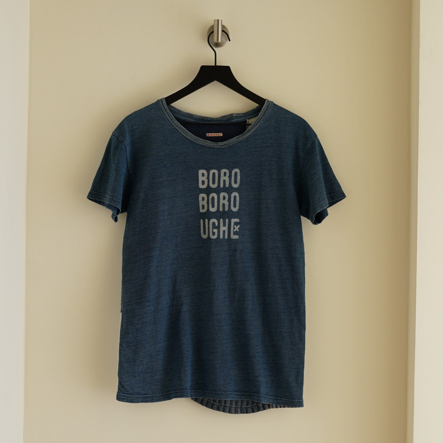 Kapital Indigo Patchwork "Boro Boro" T-Shirt