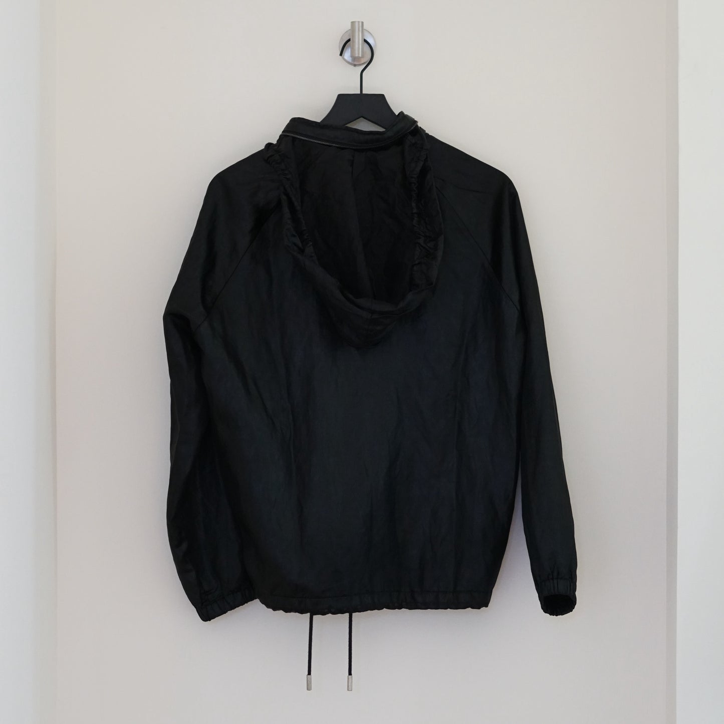 Saint Laurent Satin Hooded Jacket