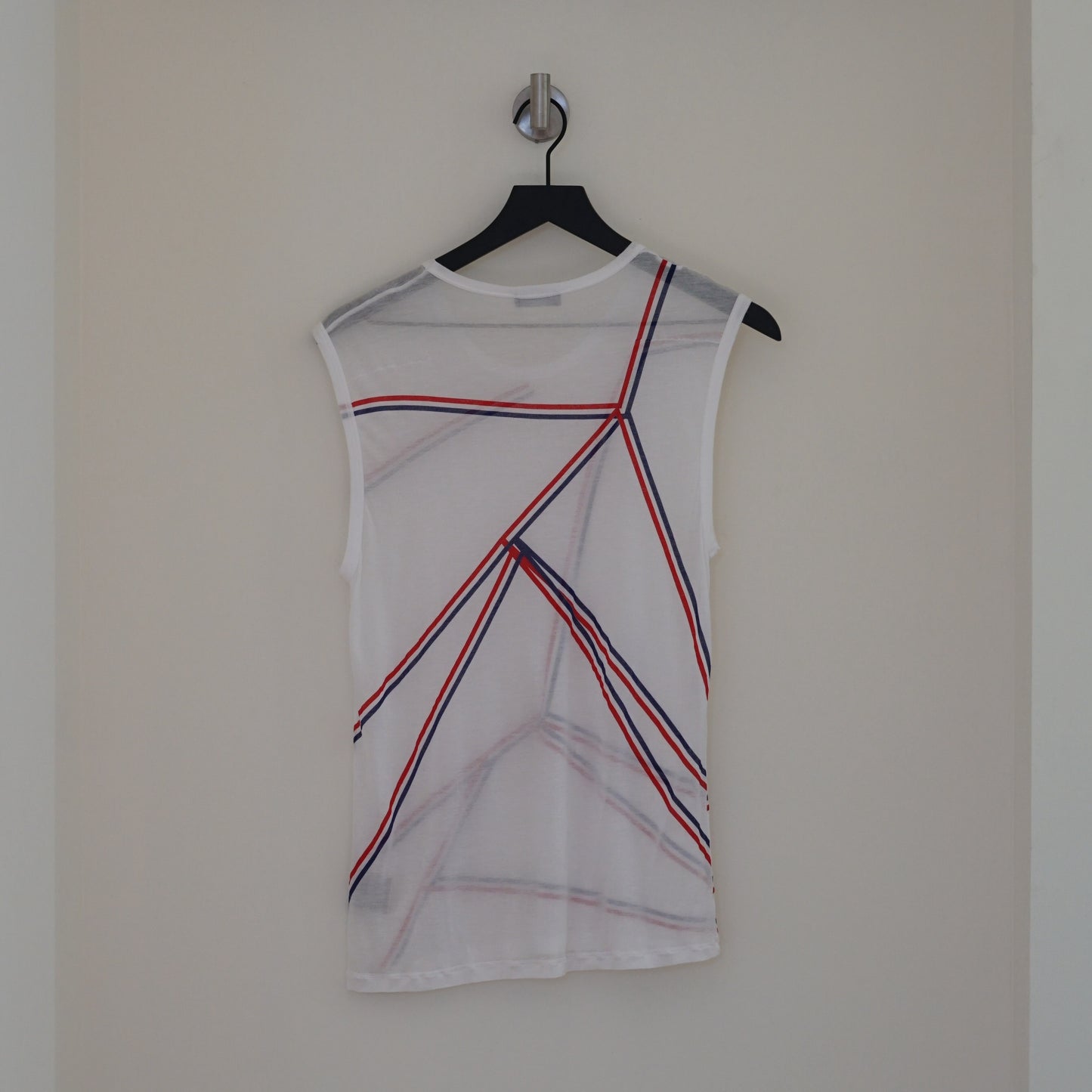 Dior Homme Striped Sleeveless Top