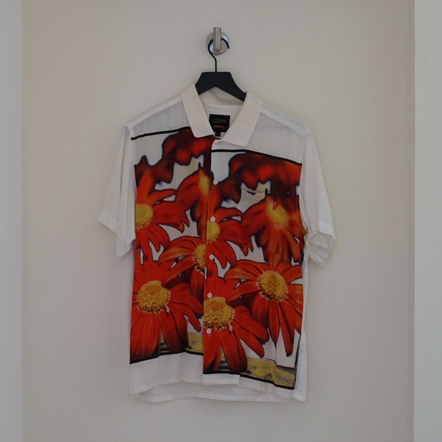 Supreme x Jean Paul Gaultier Floral Rayon Shirt