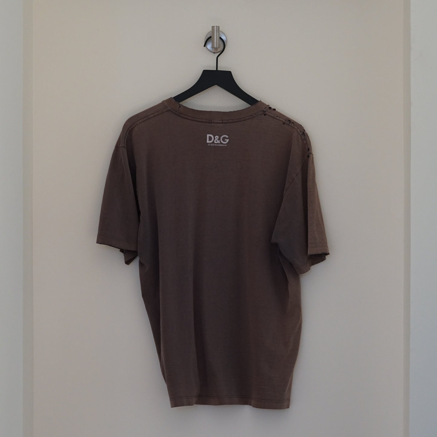 Dolce & Gabbana Distressed Logo T-Shirt