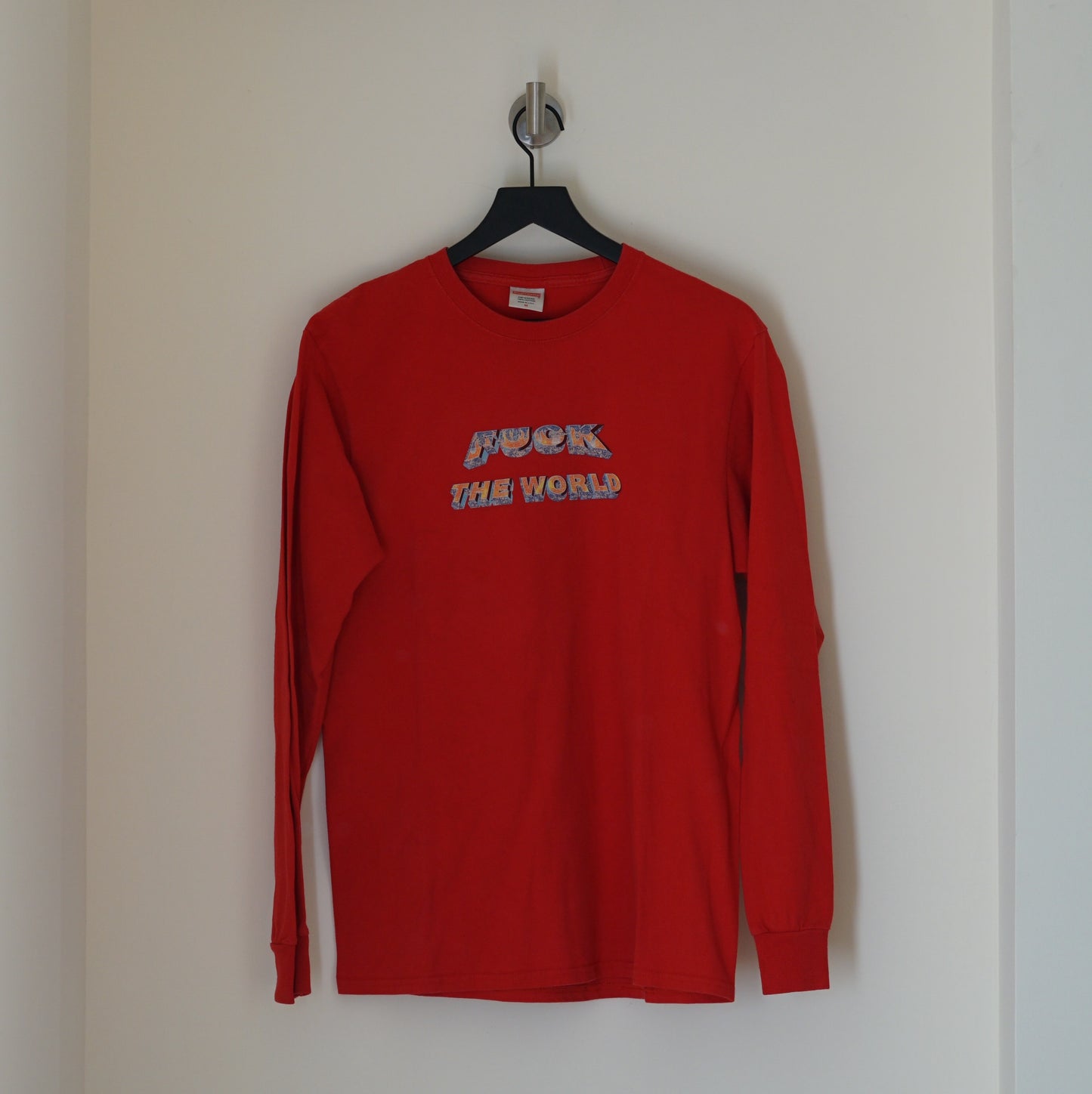 Supreme "Fuck The World" Long-Sleeve T-Shirt