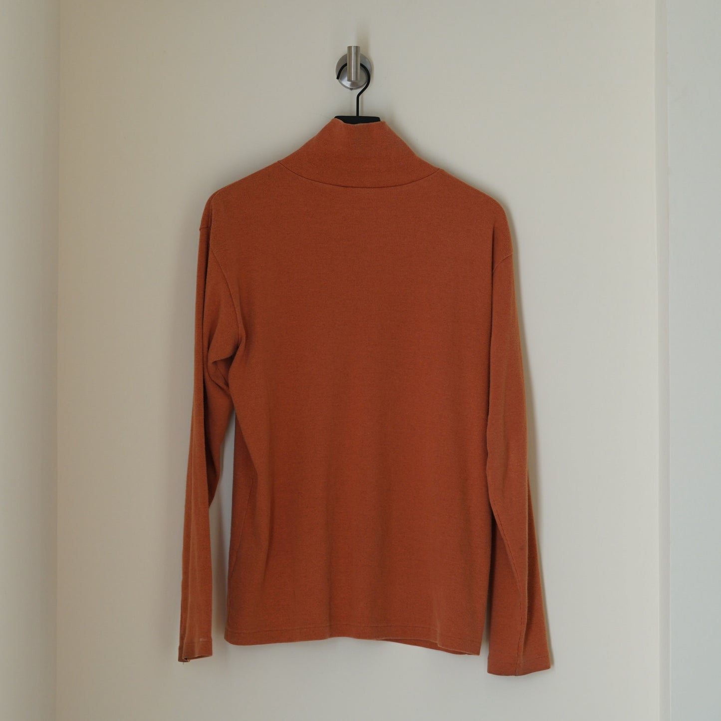 Auralee 1/4 Zip Turtleneck Sweater