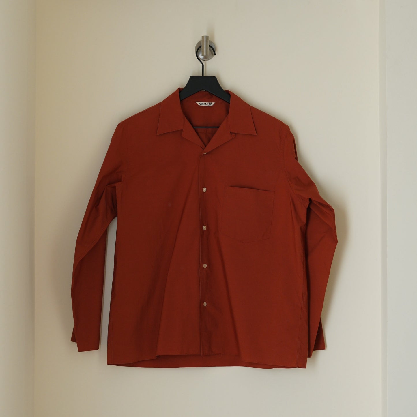 Auralee Long-Sleeve Button-Up