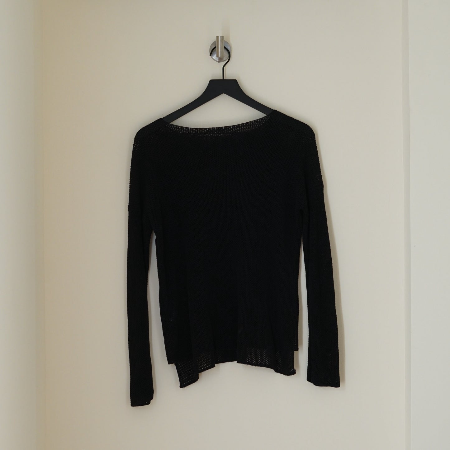 Auralee Woven Mesh Long-Sleeve T-Shirt