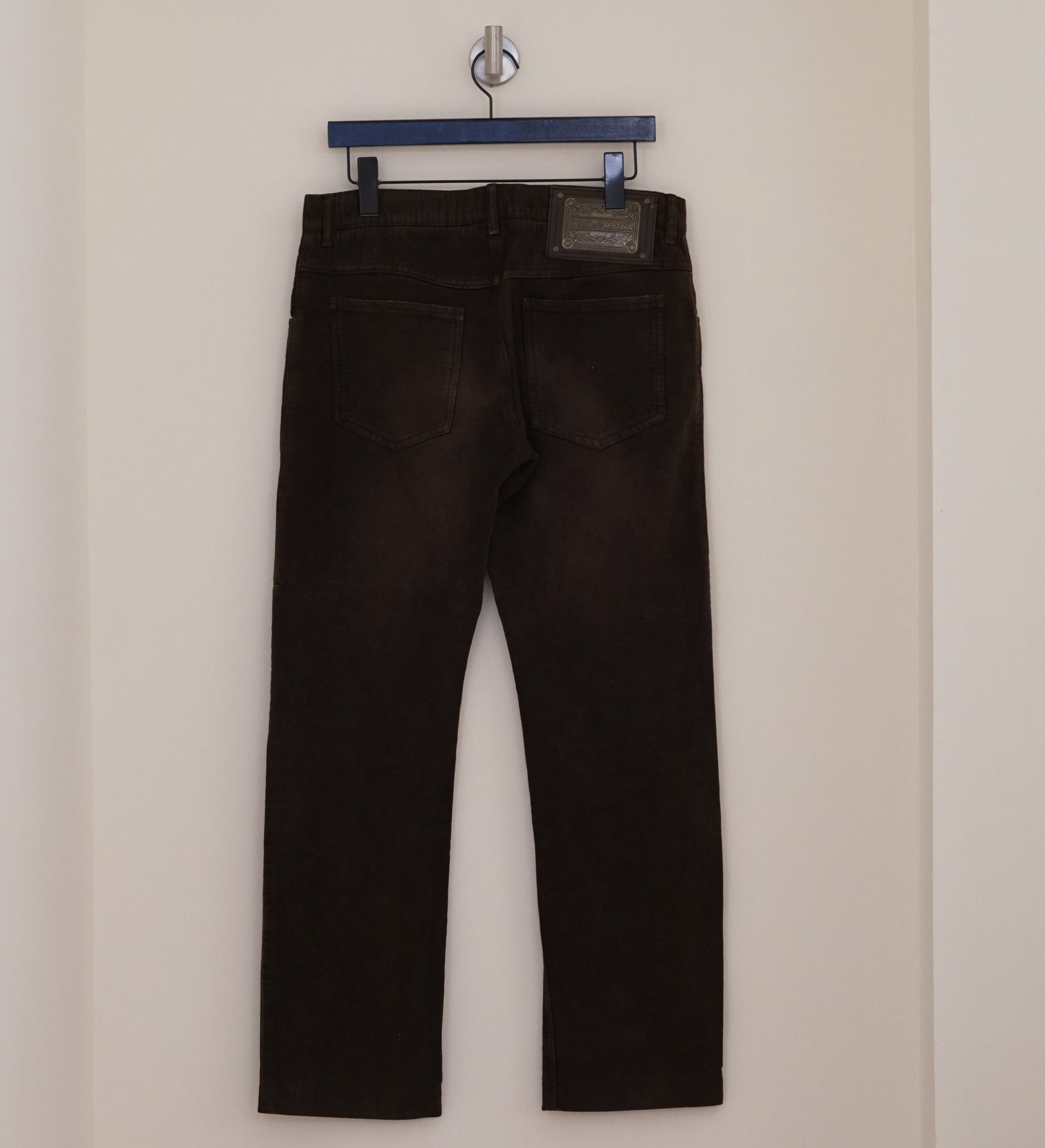 Dolce & Gabbana Brown Cotton Pants