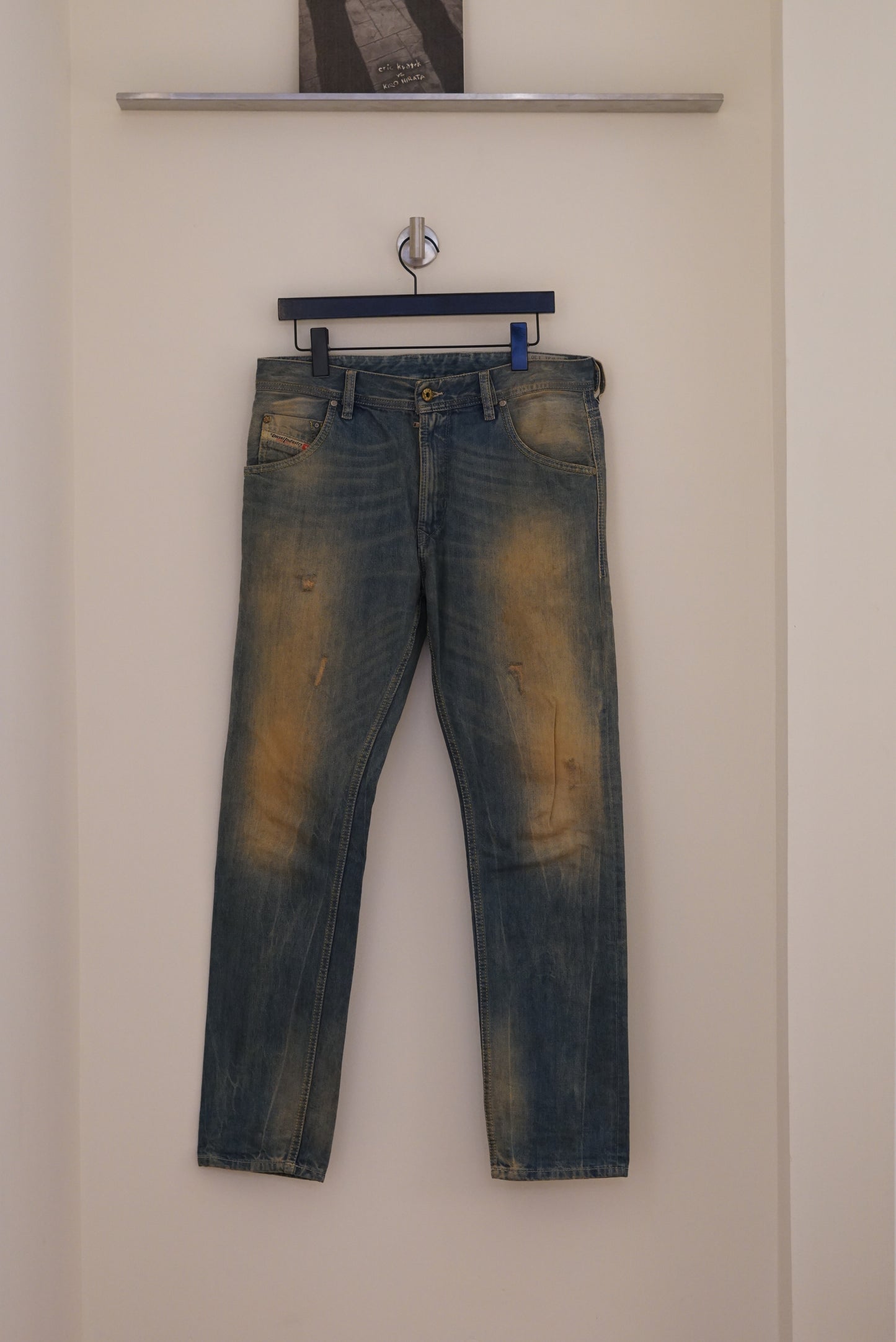 Diesel Sand Washed Skinny Jeans