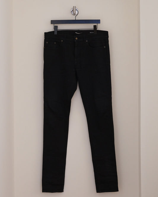 Saint Laurent Paris Black Skinny Jeans