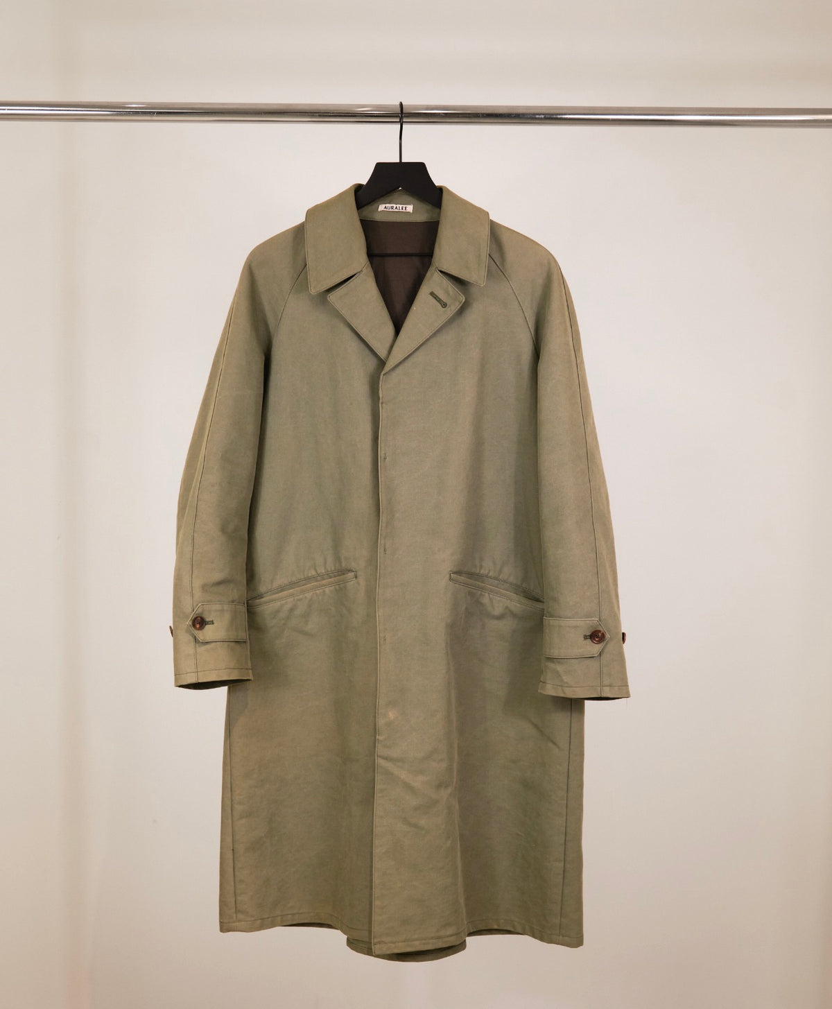 Auralee Raglan Coat