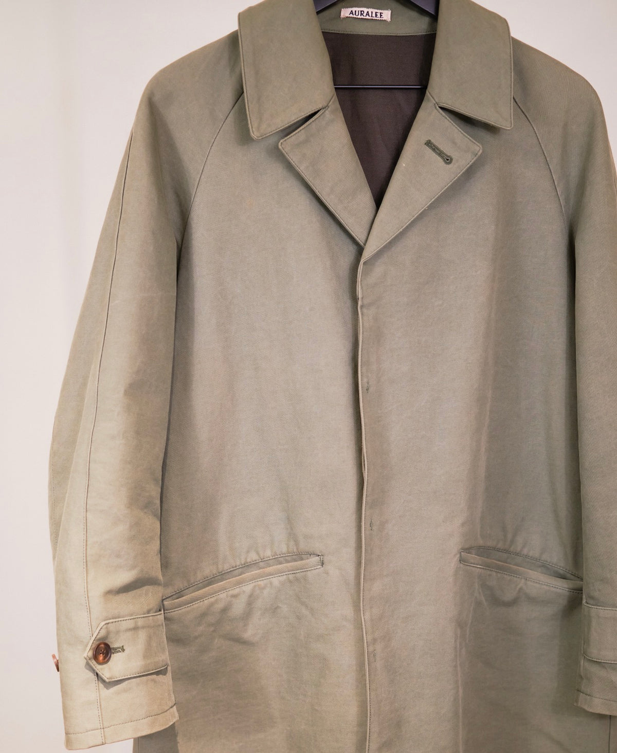 Auralee Raglan Coat