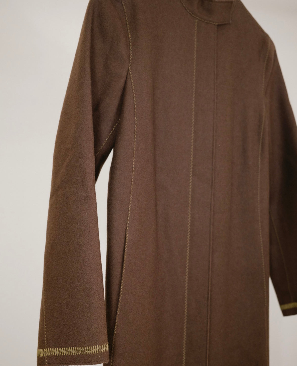 Prada Vintage Wool Riders Coat