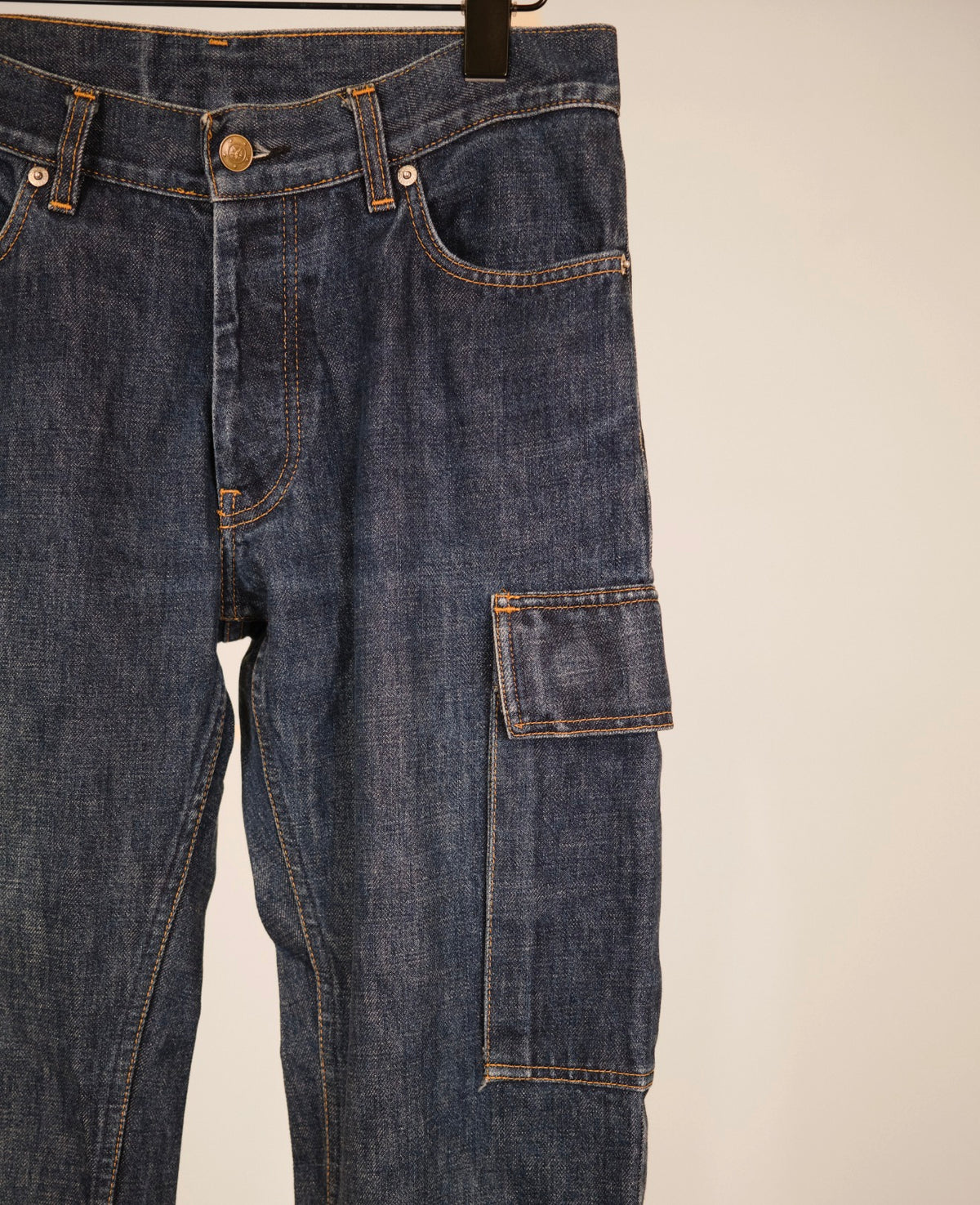 Helmut Lang Cargo Denim Jeans