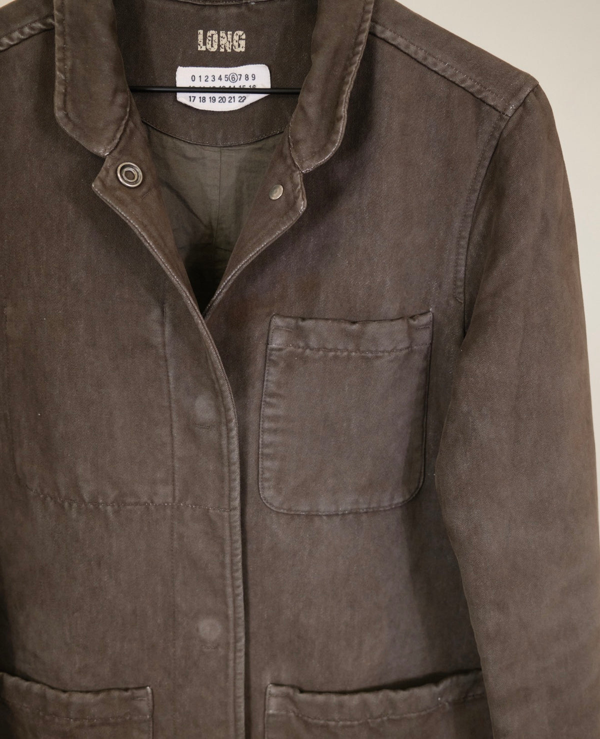 Maison Margiela (6) Multi Pocket Long Coat Jacket