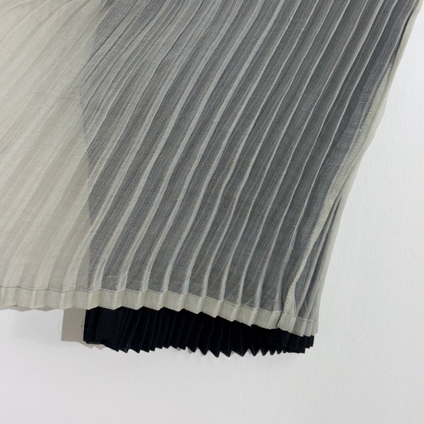 Issey Miyake Pleated Short Sleeve T-Shirt