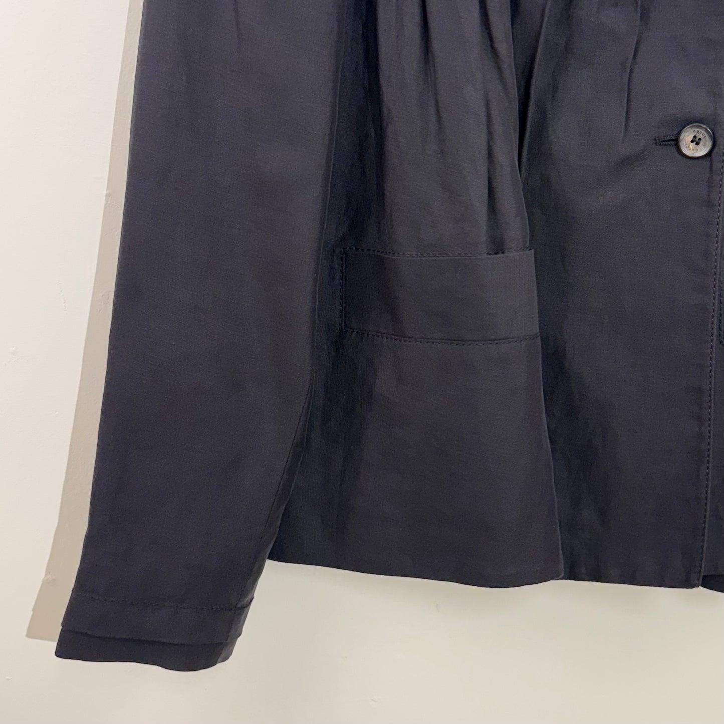 Gucci Cotton Bamboo Brooch Jacket 2006