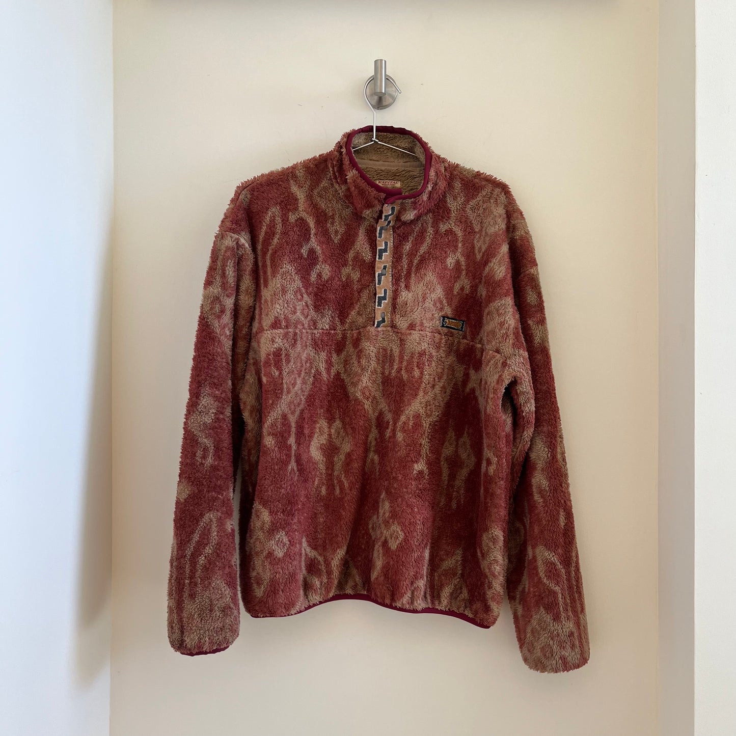 Kapital Java Kasuri Fleece Sweater