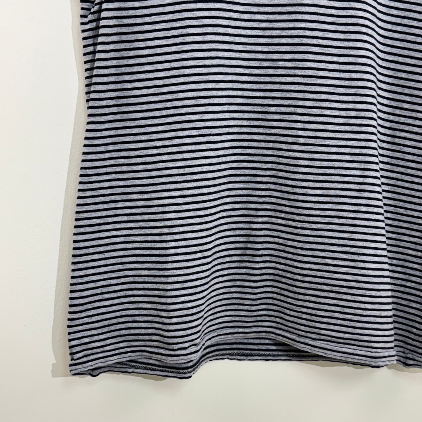Saint Laurent Paris Striped Short Sleeve T-Shirt
