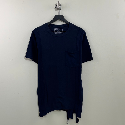 Rebuild By Needles Reconstructed Navy T-Shirt