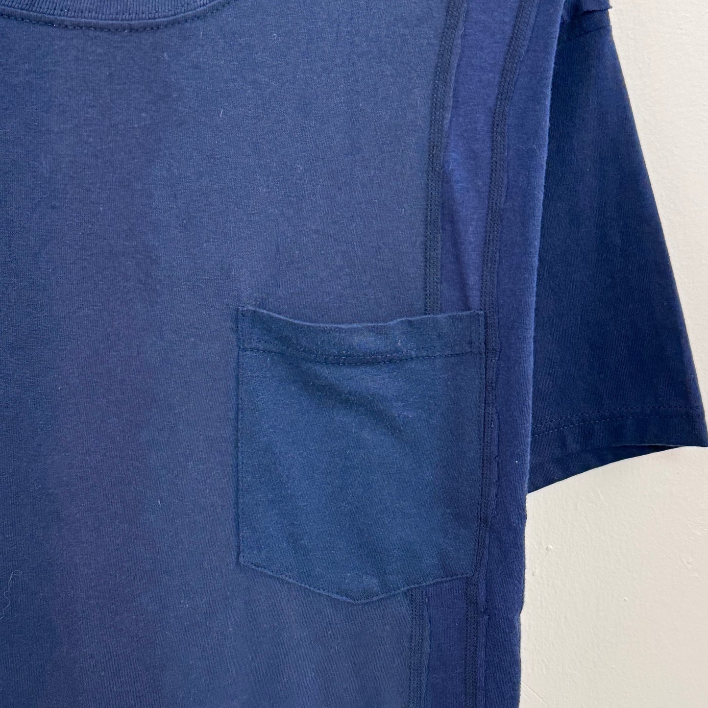 Rebuild By Needles Reconstructed Navy T-Shirt