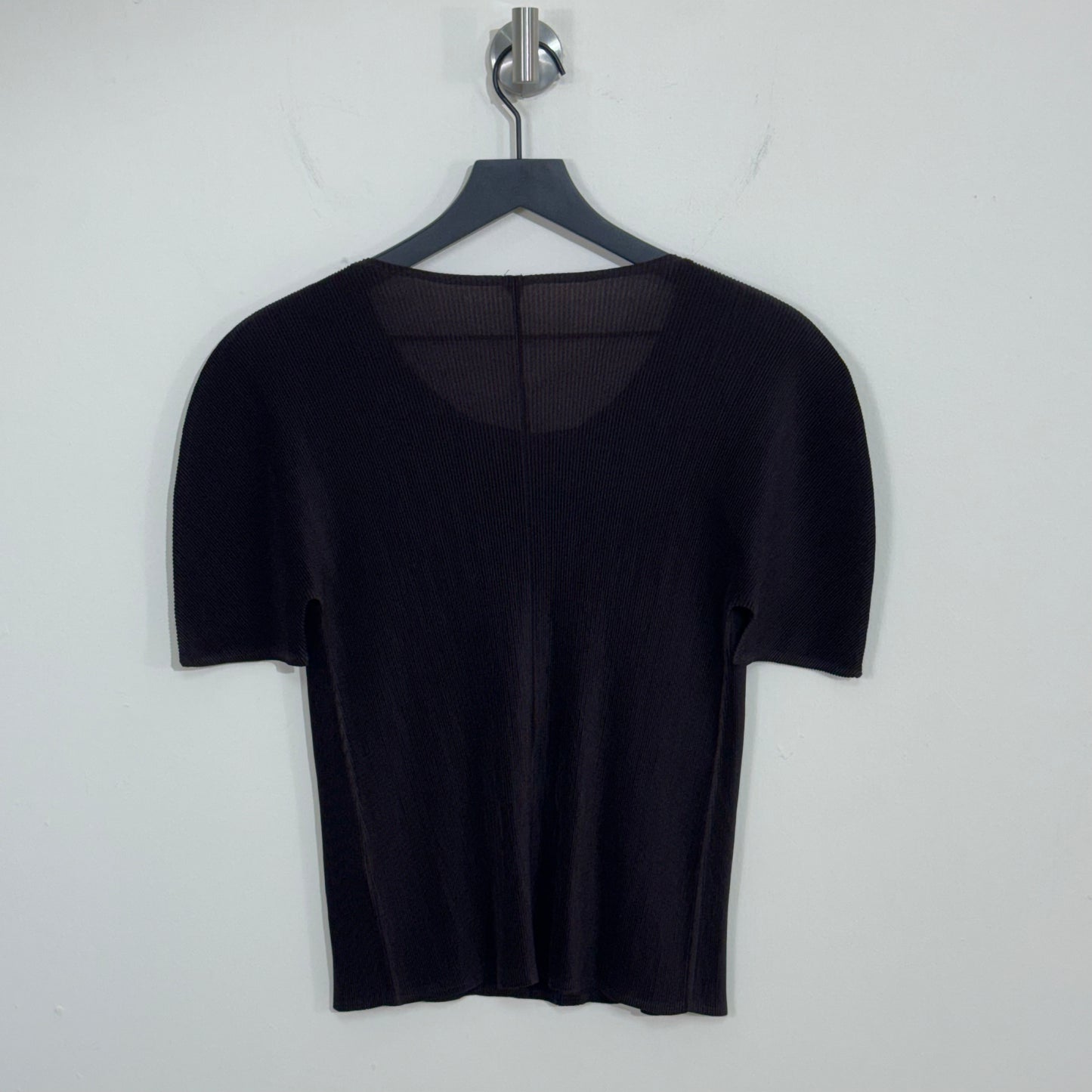 Issey Miyake Pleated Cutsew Blouse