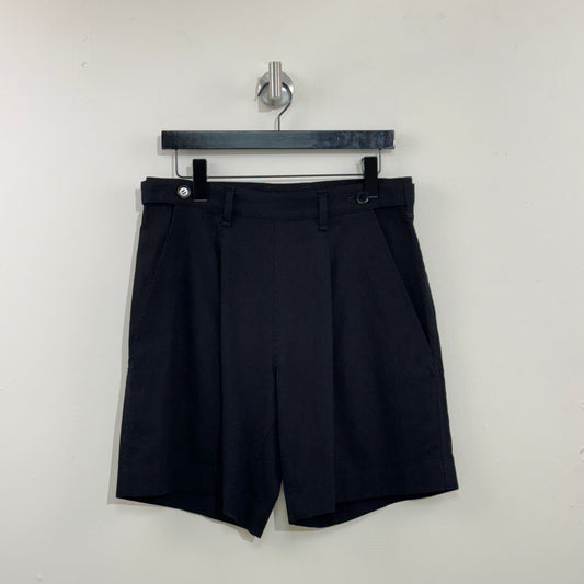 Y's Yohji Yamamoto Linen Pleated Shorts