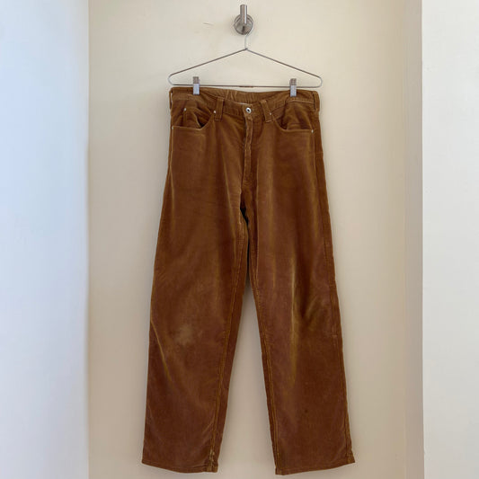 Auralee Wide Corduroy Trousers