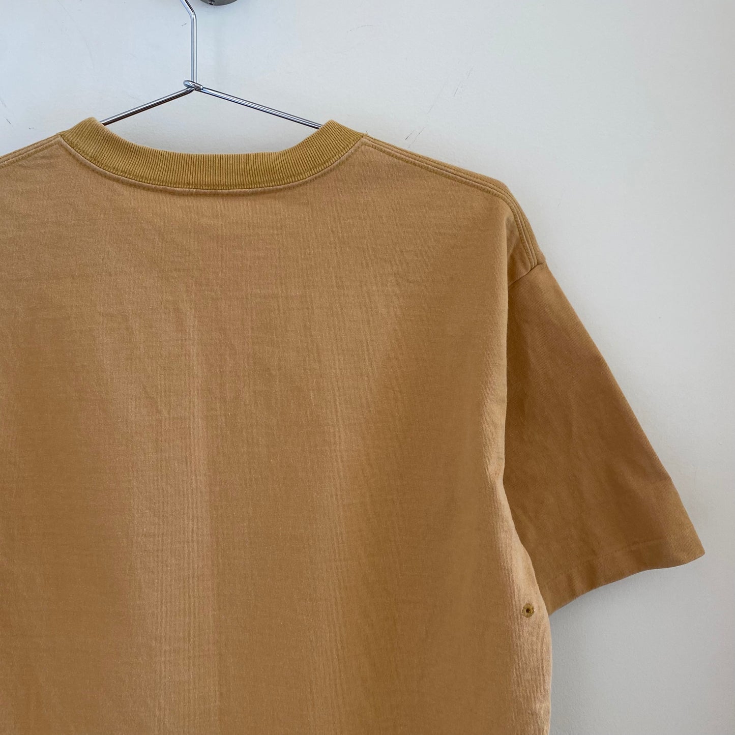 Auralee Yellow Heavyweight T-Shirt