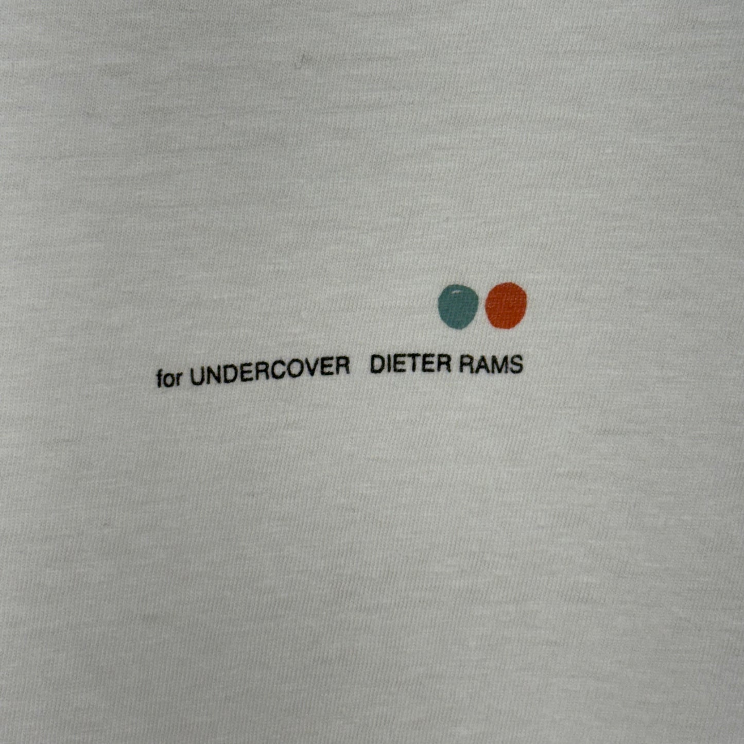 Undercover White Dieter Rams SS2010 T-Shirt