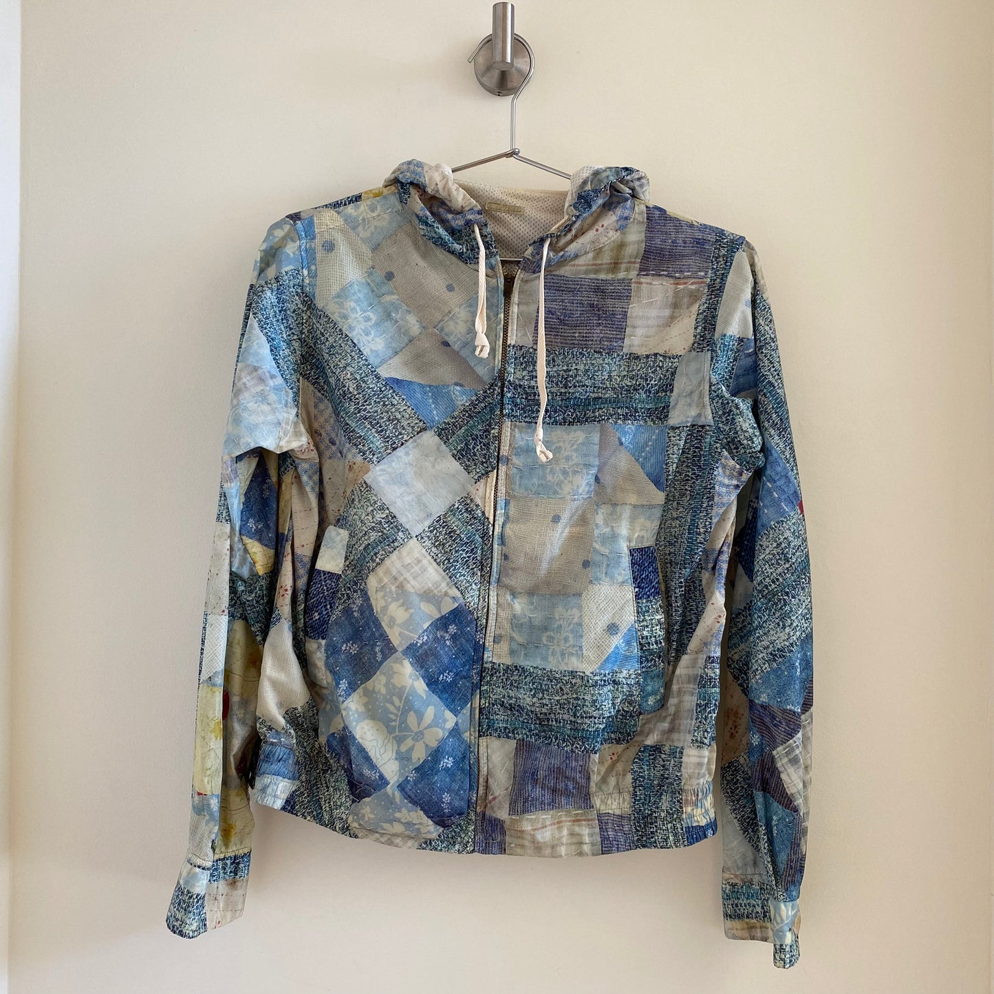 Kapital Patchwork Printed Zip-Up Jacket