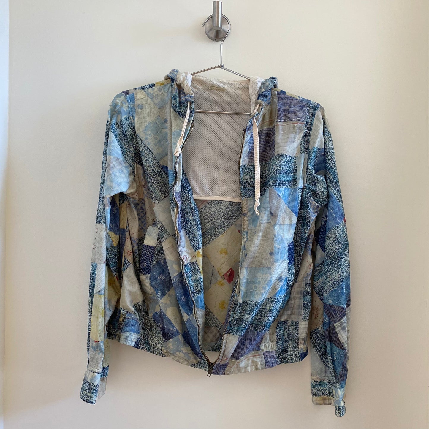 Kapital Patchwork Printed Zip-Up Jacket