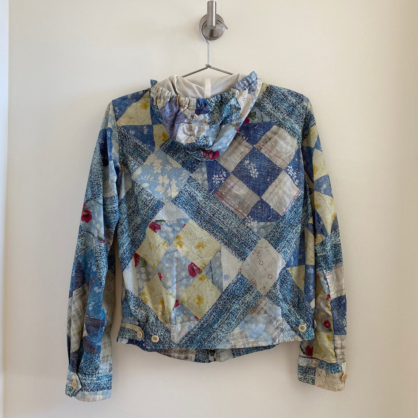 Kapital Patchwork Printed Zip-Up Jacket